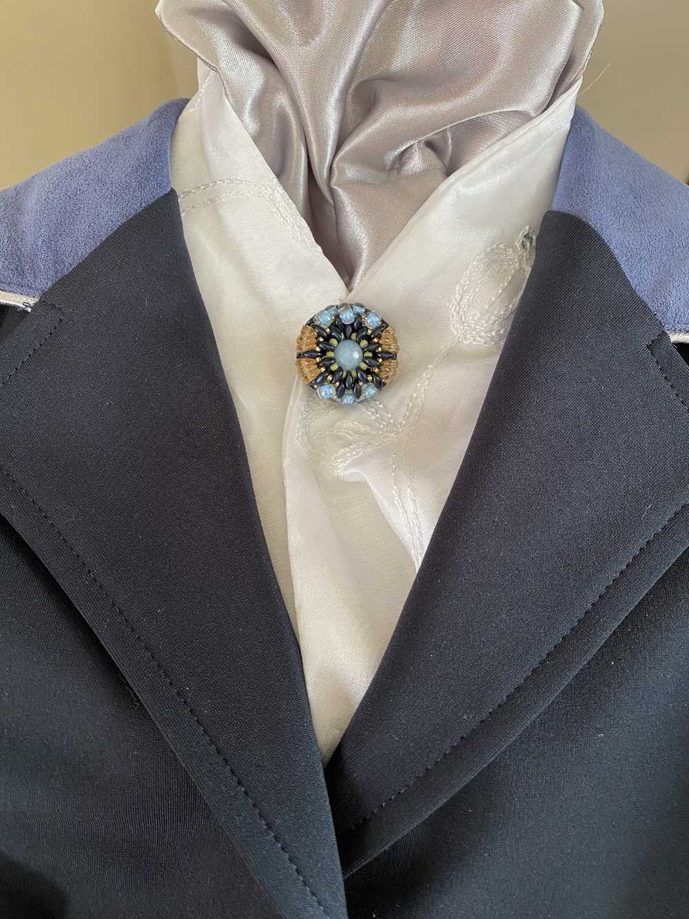 Two Toned Blue Moon Pin - Image 3