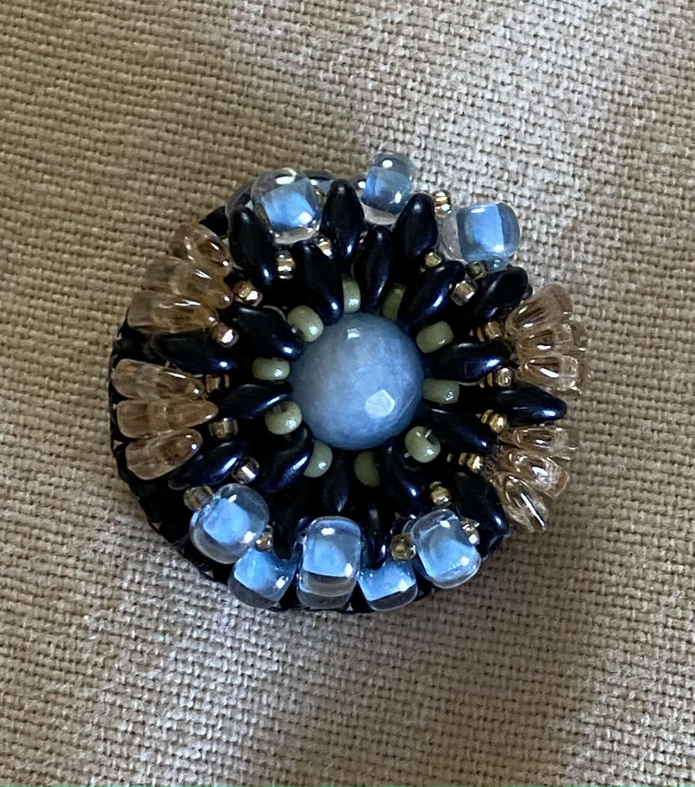 Two Toned Blue Moon Pin - Image 2